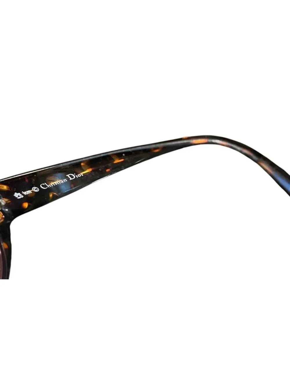 Christian Dior Ladies Sunglasses Frames Only 2854 10 Tortoise Shell CD Logo